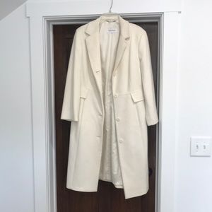 PRICE DROP 🎉 Calvin Klein Cream Pea Coat